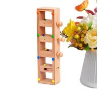 Generisch Juguete educativo temprano - Juego para promover la coordinación mano- , juego de clasificación de perlas de madera | para niños a partir de 3 años para casa, viajes, guardería de viaje