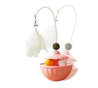 Generisch Juguete interactivo para gatos - Juguete de enriquecimiento con bolas de hierba gatera | Juguete de movimiento para gatos pequeños y medianos grandes para gatos, jardín, terraza, apartamento