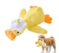 Generisch Juguete masticable para cachorros, juego para masticar con un lindo pato de peluche como juguete para mascotas, mordedores para cachorros en forma de pato, para balcón, apartamento