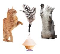 Generisch Juguete para gatos de interior - Compañero resistente a la masticación para jugar, juguete interactivo para gatos, para gatos pequeños, medianos y grandes, apartamentos, estudios, balcones