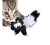 Generisch Juguete para gatos de peluche, rompecabezas realista, juguete chirriante de peluche, para limpieza dental, dentición, todos los tamaños, entrenamiento cognitivo, para el empleo y contra el