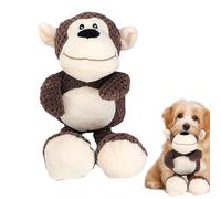 Generisch Juguete para perros con crujido y chirrido - Juguete masticable de peluche para perros, juguete interactivo para perros con función chirriante para combatir el aburrimiento en los