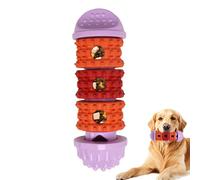 Generisch Juguete para perros con máquina de golosinas - Caucho natural Comida Automática, Mordedor Interactivo para Cachorros | Para Empleo En Dentición Alimentación Sola Y Contra el Aburrimiento