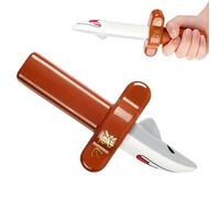 Generisch Juguete retráctil para niños, accesorio de diseño de tiburón realista, juguete de cortador de transformación, para niños, niñas, hogar, fiesta, vacaciones, interior y exterior, juego de rol