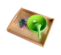 Generisch Juguete sensorial para niños en edad preescolar, juego de creación con cascabeles de colores, práctico juguete sensorial, viaje infantil, guardería, educación en casa, cumpleaños, vacaciones