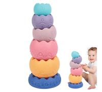 Generisch - Juguetes apilables - Bloques para Aprendizaje sensorial, Habilidades motoras, Juego Educativo para niños en Edad Preescolar | Juguete Ideal para niñas, niños pequeños, aulas, hogar
