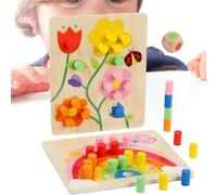 Generisch Juguetes Clasificados de Colores para niños pequeños, Juego Educativo temprano para la percepción del Color para Preescolar, Juguete de Madera para niños a Partir de 3 años, Actividad de