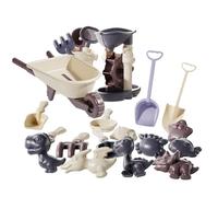 Generisch Juguetes de playa - Kit de 20 formas | Divertidos juegos de viaje, juego infantil portátil, habilidades técnicas desarrolladas, accesorios de verano al aire libre para actividades en la