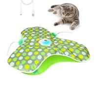 Generisch Juguetes electrónicos para Gatos | Juego de señuelo Oculto Recargable | Juguetes Activos para Gatos - para el hogar, Dormitorio, Cocina, apartamento, Esquina, Zona de Juego, Zona de
