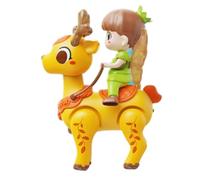 Generisch Juguetes para gatear | Ayuda para bebés con música y luz, actividad de aprendizaje interactiva | Fomenta el desarrollo al gatear y aprender