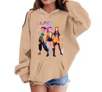 Generisch K Pop Sudadera con Capucha Unisex Niños K-Pop Sudadera con Capucha Huntrix Demon con Estampado Anime Manga Larga Hunters Sudadera Casual Tops para Niños Niñas 2-13 Años Ropa de Calle, 01