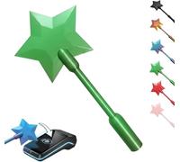 Generisch Kartenetui Zauberstab Zauberetui Kreditkartenetui Magic Wand Card Holder, 3D Gedruckter Creative Kartenhalter für Kreditkarte für Kreditkarte Lustig Kontaktless Pay Tap to Pay, Feenstab