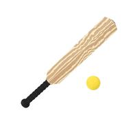 Generisch Kids Bat Stump Ball - Pelota impermeable de 23,62 pulgadas resistente al desgaste | ABS EVA Toy - Educational ABS Eva Play Set with Bat Stump and Ball Promotes Parent Child Games Indoor