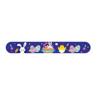 Generisch Kids 'Play Bracelets, Safe & Sturdy Bandas | Juguete para aliviar el estrés portátil Juego Pulseras Conejito Diseño para Niños Niñas Pascua Halloween