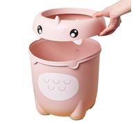 Generisch Kids Trash Can, Cute Dinosaur Bin, Little Waste Organizer, Large Capacity Design, Perfect for Apartments and Keeping Rooms or Kitchens Tidy Under Tables or Desks, 11.81x8.66x6.3 inches