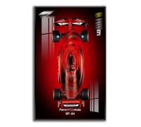 Generisch Kit de construcción de coche para Lego Technic Ferrari SF-24 F1 modelo 42207, coleccionables para adultos, montaje en pared, decoración del hogar u oficina, color degradado (no coche)