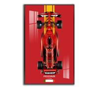 Generisch Kit de construcción de coche para Lego Technic Ferrari SF-24 F1 modelo 42207, coleccionables para adultos, montaje en pared, decoración del hogar u oficina, color degradado (no coche)