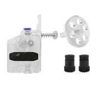 Generisch Kit de extrusora de engranajes de doble accionamiento profesional, extrusora transparente de doble engranaje para accesorios de impresión 3D MK3S, máquina de extrusión transparente