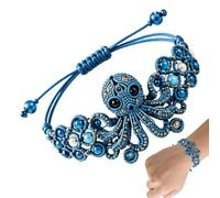 Generisch Kit de fabricación de pulseras | 3D hecho a mano | joyas de perlas | para aficionados, principiantes, niñas, estudiantes, mujeres, hogar, apartamento, estudio, taller, proyecto escolar