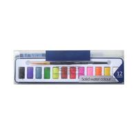 Generisch Kit de pintura de acuarela, accesorios de arte portátil