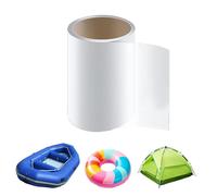 Generisch Kit de reparación de colchones de aire, cinta impermeable TPU transparente, kit de reparación de parches de castillo hinchable, para colchón de aire, flotador, trampolín, tobogán acuático