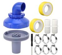 Generisch Kit de repuesto para entrada de agua para piscina, boquilla de entrada de agua de plástico fácil de instalar y giratoria para un mejor filtrado, reemplazo de boquillas de piscina