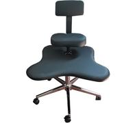 Generisch Kneeling Chair Ergonomic Crossing Chair, Adjustable Meditation Stool Seating with Backrest, Yoga Chairs Bench, Can Accommodate 300 libras