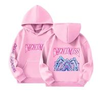 Generisch KPop Sudadera con Capucha Unisex Niños Manga Larga Demon Hunters Sudadera con Estampado Anime K-Pop Casual Sudadera con Capucha Blusa Divertida para Niños Niñas 3-14 Años Ropa de Calle, 04