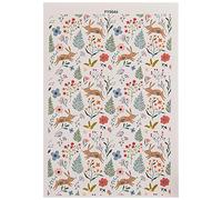 Generisch Láminas de arcilla de flores - Papel de agua de flores coloridas, calcomanías de patrón de plantas para manualidades | Hecho a mano soluble | Joyería rústica Cerámica Porcelana Arte Para