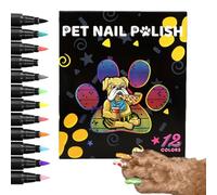 Generisch - Lápiz para uñas - 10 ml de esmalte de uñas para perros y gatos, juego de manicura seguro, no tóxico, herramienta de dibujo de secado rápido | Cuidado del pelaje para conejos, animales