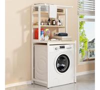 Generisch Lavadora de la máquina de lavado - Superestructura multifuncional de 3 estantes para almacenamiento de baño y baño, diseño de ahorro de espacio, ideal para organizar los elementos esenciales
