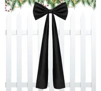 Generisch Lazos de Navidad | Gran decoración para el hogar, gran de encaje para árbol de Navidad | Para decoración de de interior, puerta de casa, jardín, patio, sala de estar