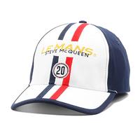 Generisch Le Mans Steve McQueen Racing 20 - Gorra de 2 tonos