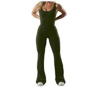 Generisch Leggings metálicos para mujer, mono de yoga ajustado para levantamiento de cadera y levantamiento de abdomen, para mujer, con acolchado en el pecho, mallas para celulitis, con bolsillos