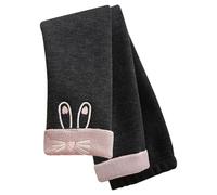 Generisch Leggings térmicos de forro polar para niñas, leggings forrados con estampado cálido de invierno para niños, pantalones gruesos y cálidos para niños pequeños, Negro , 5-6 años