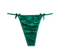 Generisch Lencería para mujer de gran tamaño, elegante, con diseño de tiras para seducción, suave, transpirable, de alta calidad, femenina, verde, 3XL