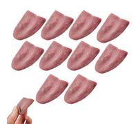 Generisch Lengua artificial realista | Lengua espeluznante | Juego de 10 unidades para bromas, fiestas espeluznantes, comedia y espectáculos