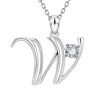 Generisch Letra colgante mujer cadena inglés 25 regalo joyería collares cadena nombre y colgante turquesa collar perlas, metal, Sin gemas