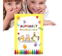Generisch Libro de ejercicios de escritura con letras, libro de actividades borrable para niños pequeños | juguetes educativos de aprendizaje de letras con materiales de aprendizaje de la primera