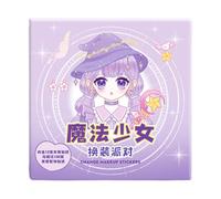 Generisch Libro de pegatinas para niños - Pegatinas de maquillaje de princesas, divertidos y coloridos, juego creativo | Colección creativa de juguetes de para niñas y niños