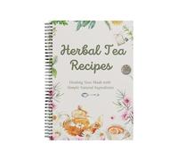 Generisch Libro de recetas de té,Recetas para Beber Té Libro para Principiantes | Manual Cuaderno de escritura para el hogar Viajes Escuela Viajes Lecciones Adultos