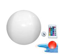 Generisch Light Up Beach Balls - 40 cm Inflatable Waterproof Toy | Bolas de playa con control remoto Suitable for Kids Adults Family Party Swimming Summer Outdoor Night