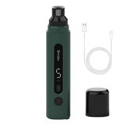 Generisch Lijadora de uñas para perros, lijadora de uñas para perros, silenciosa, segura, ajustable, silenciosa, con luz LED, material portátil para el cuidado de animales para jóvenes y viejos