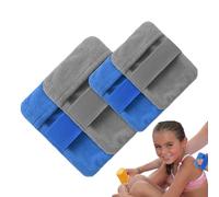 Generisch Limpiador de arena, 4 unidades, suave y agradable para la piel, eliminación de arena de playa, comodidad resistente a las lágrimas, sin polvo, para niños, adultos, camping, vacaciones