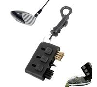 Generisch Limpiador de palos de golf, 3 unidades, multifuncional, cepillo de limpieza de ranuras, compañero de curso ligero para mujeres, hombres, jóvenes, amigos, familia, jugadores