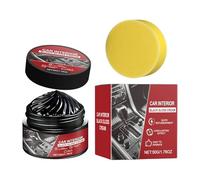 Generisch Limpiador de salpicadero de coche - Crema de cuidado interior de 2,56 pulgadas | Auto Restorer - Pasta de renovación multifuncional 50 g limpia salpicaderos y asientos de cuero