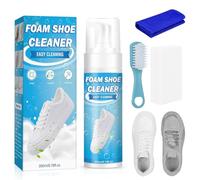 Generisch Limpiador de zapatillas, limpiador, blanqueador y quitamanchas, limpiador de espuma para zapatillas y manchas, para cuero, mocasines, zapatillas, tenis, senderismo y ocio, viajes y hogar