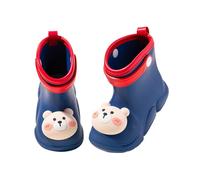 Generisch Lindas botas de lluvia para niños y niñas - Botas de lluvia ligeras para preescolar al aire libre, marine, 28.5 EU
