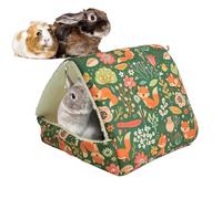Generisch Lit Lapin - 7 Pouces Nid Douillet | Tissu Refuge Confort - Lit Pour Hamster, Hérisson et Petits Animaux Facile à Nettoyer, Doux Chaleureux, IDéal Pour Cage Intérieur et Repos Quotidien
