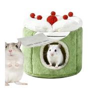Generisch Lit Pour Animaux De Petite Cintura - Maison Douillette En Terciopelo Et Coton Résistante Aux Morsures, Cave Chaude Avec Étiquette En Tissu Pour Hamster, Chinchilla, Lapin, Furet, Écureuil
